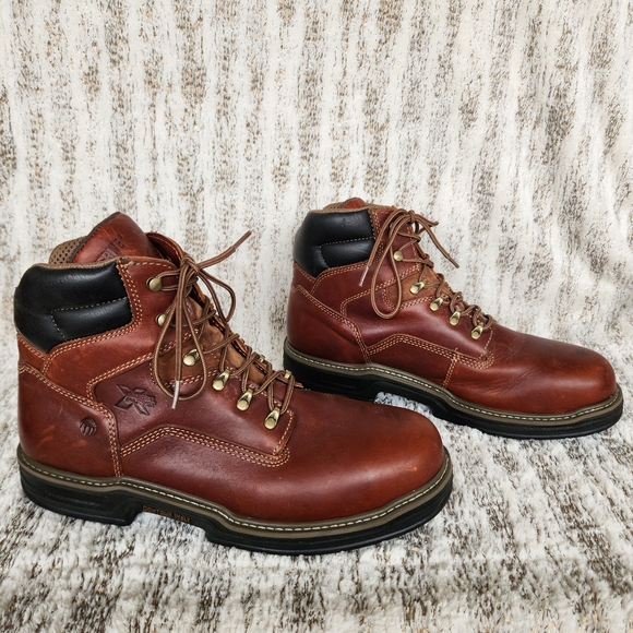 Wolverine "Raider" 6" Work Boot Carbon Toe Brown Leather W02419 | Men's Size 13 - Picture 8 of 15